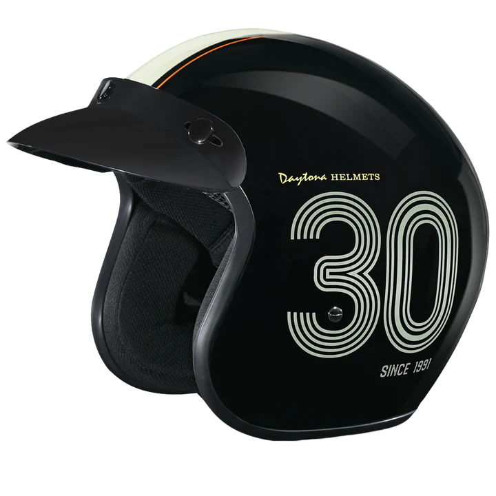 DOT Approved Daytona Cruiser Open Face Motorcycle Helmet