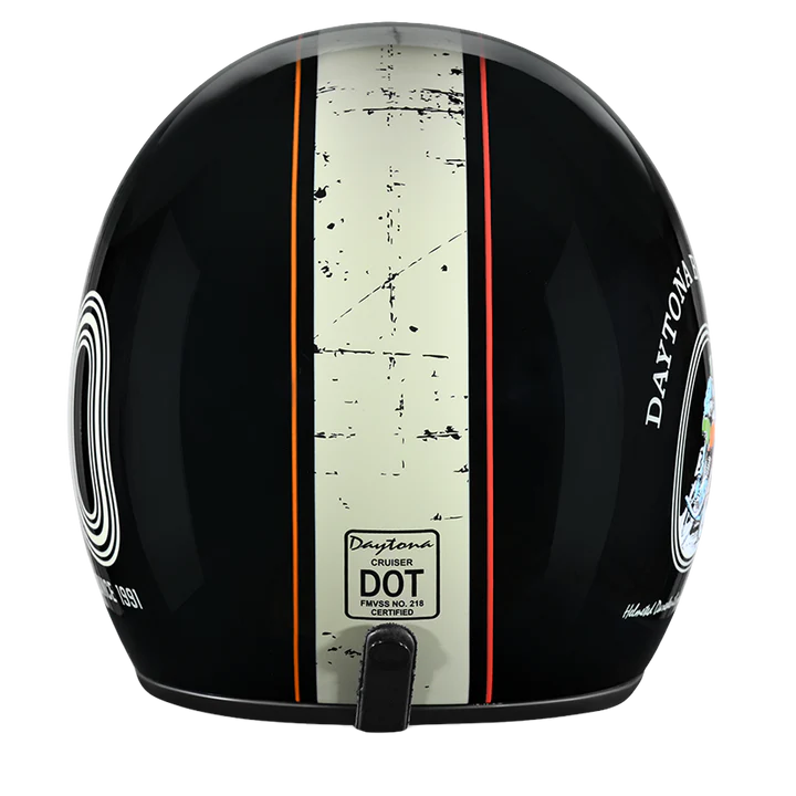 DOT Approved Daytona Cruiser Open Face Motorcycle Helmet